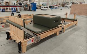 Pilates Reformer pliable à domicile, <span class=keywords><strong>lit</strong></span> de fitness portable et compact, équipement de fitness gain de place, OEM - Product Image 4