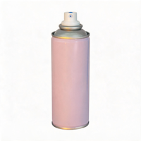 Kaleng Aerosol Kosong Kustom untuk Pengharum Mobil, Cetak Sablon, Ukuran Dapat Disesuaikan dengan Katup, Grosir OEM