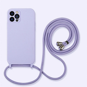 เคสซิลิโคนสำหรับ iPhone 15 Plus 14 Pro, เคสซิลิโคนสายคล้อง<span class=keywords><strong>คอ</strong></span> - Product Image 5