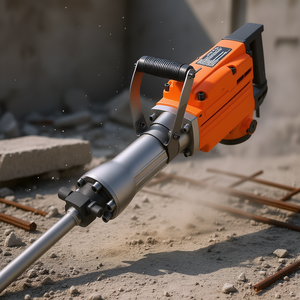 Martillo Demoledor Eléctrico de 2200W SDS Max, Herramienta Industrial para Romper Concreto con 2 Cinceles - Product Image 2