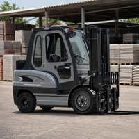 Harga Grosir Forklift Elektrik Gudang Bersertifikat CE 3 Ton 3.5 Ton 5 Ton 60V Baterai Side Shifter Tinggi Angkat 3m