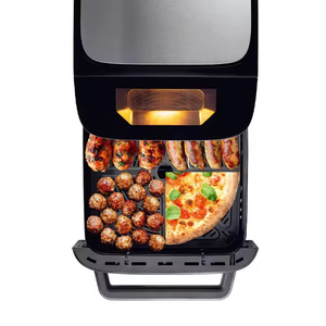 Freidora de Aire Inteligente para Pizza, Sin Aceite, Multifuncional, Horno <span class=keywords><strong>El</strong></span>éctrico para Pizza, Electrodoméstico de Cocina, Máquina para Pizza - Product Image 2