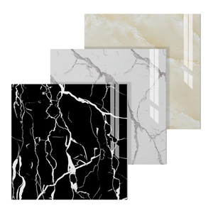 Tự dính PET + XPE bọt dán tường tự dính bất đá cẩm thạch gạch được thiết kế 3D Panel tường - Product Image 5