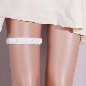 यूरोपीय अमेरिकी फैशन ब्राइडल शादी पोशाक पैर सहायक सेक्सी सफेद लोचदार जांघ बैंड सुरुचिपूर्ण महिला पैर स्ट्रैप - Product Image 1