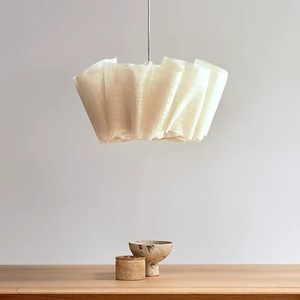 Lampe suspendue en fer et tissu de style crème nordique japonais, style <span class=keywords><strong>zen</strong></span> vintage, pour bureau, chambre, salon, salle de thé, éclairage d'hôtel familial - Product Image 4