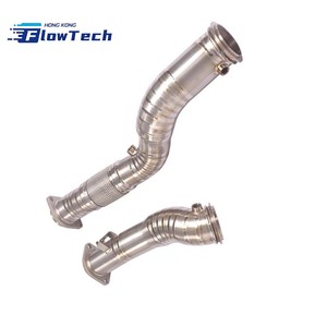 Tuberías de Escape de Titanio de Alta Calidad con Acabado Pulido para BMW G8X M2 M3 M4 S58 3.0T – Escape de Competición de Fijación Directa - Product Image 6
