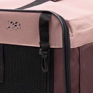 Factory Supply Portable Soft Sided Pet <b>Dog</b> Cat Cage Breathable Anti Scratch Mesh <b>Foldable</b> Pet <b>Dog</b> Cat Soft <b>Crate</b> - Product Image 5