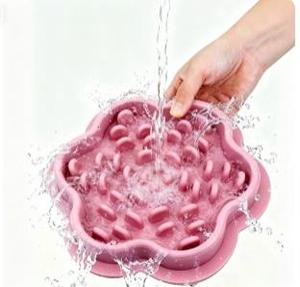 Hot Sale Custom Wholesale <b>Silicone</b> Slow Food <b>Mat</b> With Suction Cups Anti Choking Slow Food Pad Pet Dog Lick <b>Mat</b> Pet Bowl - Product Image 3