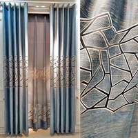 Rideaux de Salon Modernes Ajourés en Broderie Laser Personnalisables