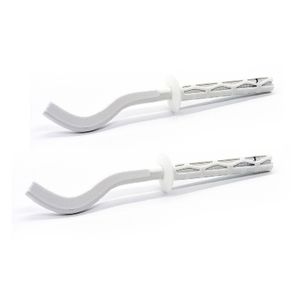 Supports filetés plats pour radiateurs domestiques 9x220mm en aluminium - Product Image 1