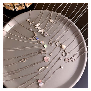 Stan de joyeria femmes mode Minimal bijoux coeur collier <span class=keywords><strong>relicario</strong></span> de plata ley 925 original plata 925 1.1 qualité - Product Image 1