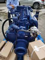 Moteur diesel marin turbocompressé Weichai WP6C165-18 165HP 122kW 1800RPM 6 cylindres pour bateau de passagers, navire de cargaison et bateau de travail