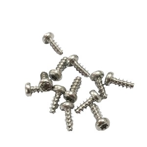 สกรูเหล็กชุบโครเมียมแบบกำหนดเองพร้อมแผ่นยึดไนล็อคสีดำ ป้องกันการหลุด - Product Image 3