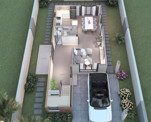 <span class=keywords><strong>Villa</strong></span> Prefabbricata Intelligente Impermeabile con Tecnologia Blockchain - Pareti d'<span class=keywords><strong>Arte</strong></span> NFT e Pronta per Pagamenti Criptovaluta - Product Image 3