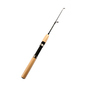 Caña de Pescar en Hielo de Acción Media Rápida con Guías SIC para Pesca en Agua Dulce, Ríos, Equipo de Pesca de Invierno, Compacta y Portátil - Product Image 2