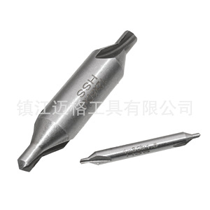 Center <b>Drill</b> <b>Bit</b> Hss 4x60x1.5 6x60x2.5 8x60x3 12x60x5 Full Ground Spiral Groove For Stainless Steel Centering Positioning - Product Image 4