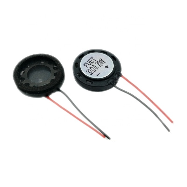 18MM 32ohm 0.25W Plastic Frame Micro Mylar Speaker Full Range Micro Speaker for Medical Device