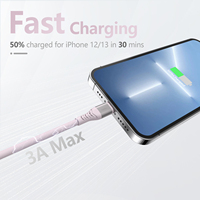 Cable de Datos con Logotipo Personalizado, Carga Rápida, Tipo-C a Tipo-C, 1m, Ecológico, Carcasa de Silicona y Aluminio, para iPhone y Cámara