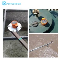 Monitor de Nivel Ultrasónico Profesional de 15m, Precisión del 0.25%, Sensor sin Contacto para Plantas de Tratamiento de Agua