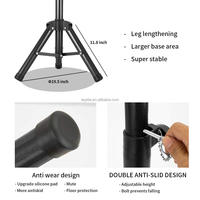 Support de tête de mannequin réglable en métal multicolore AliLeader avec plateau et accessoires pour la fabrication de perruques