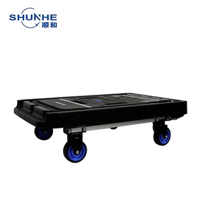 Warehouse Foldable Aluminum Platform Hand Truck Folding <strong>Dolly</strong> Hand Cart FW-99FBC - Product Image 3