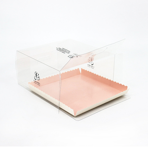 <span class=keywords><strong>Caja</strong></span> de embalaje para repostería de mascotas, <span class=keywords><strong>transparente</strong></span>, de <span class=keywords><strong>acetato</strong></span>, <span class=keywords><strong>transparente</strong></span>, para repostería y postres - Product Image 5