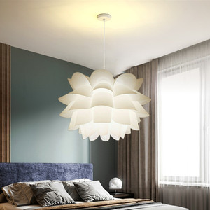 Luminaire suspendu moderne minimaliste tendance, économe en énergie, respectueux de l'environnement, pour villa, salon, entrée, couloir, balcon - Product Image 5