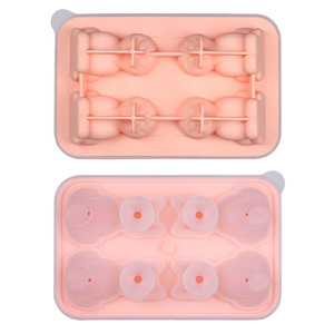 Bandeja de Hielo para Gatos de Fusión Lenta, 4 Compartimentos, Diseño 3D de Gatito para Bourbon y Whisky Escocés - Product Image 6