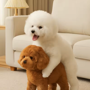 Toptan seksi Humping çiftleşme seks oyuncak gerçekçi köpek oyuncak yumuşak kürk silikon malzeme yerleşik titreşimli ses arkadaşı köpekler için - Product Image 1