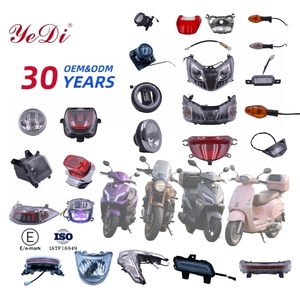 Галогенный задний фонарь для мотоцикла Suzuki Yedi, модель 10203000077 - Новый, 12В, IP67, E-Mark, CE, стоп-сигнал, красный, 1 линза - Product Image 3