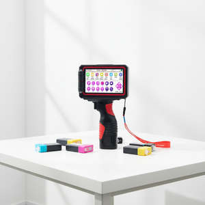 Nuova Stampante Inkjet Industriale Semi-Automatica Portatile a Batteria ad Alta Risoluzione 300DPI Multicolore per Testo/Immagine/Barcode <span class=keywords><strong>1</strong></span> - Product Image 3