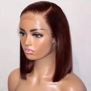 99J SDD Vietnamese Smooth Virgin Raw <b>Human</b> <b>Hair</b> Full Curly Short <b>Lace</b> Bob <b>Wigs</b> Vendor, Glueless <b>Lace</b> <b>Front</b> <b>Wigs</b> for Black Women - Product Image 1