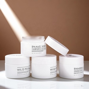 Pot en verre pour cosmétiques visage et yeux, blanc mat personnalisé, 15g 20g 30g 50g 60g 100g, pour emballage cosmétique - Product Image 4