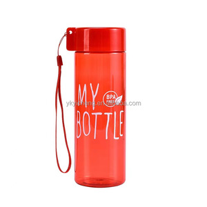 Bpa-miễn phí thể thao chai nước 500ml tái sử dụng <span class=keywords><strong>Flask</strong></span> Quà tặng khuyến mãi giá rẻ Giá nhựa uống chai - Product Image 3