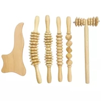 Derniers produits 2025 outils de massage de thérapie au bois ou soulagement de la douleur musculaire du corps outils de sculpture du visage en bois masseur à rouleaux en bois