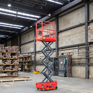 3m compacte elektrische zelfrijdende schaarhoogwerker op batterijen met nul draaicirkel - Product Image 3