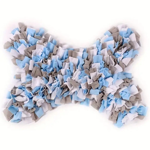 Alfombra olfativa para perros, manta de entrenamiento olfativo, almohadilla para olfatear, comedero lento para alimento, alivia el estrés, serie de huesos. - Product Image 2