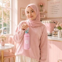 Bouteille de sport isotherme en acier inoxydable à double paroi, sans BPA, 500 ml (16,9 oz), couleur personnalisée, vente en gros, commande OEM en vrac, marché SEA
