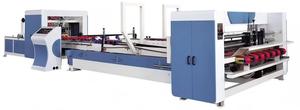 Full Automatic 2600 Computer Model Automatic Corrugated Carton <strong>Box</strong> <strong>Folder</strong> Gluer Machine with Stacker Machine - Product Image 2