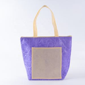 Bolsa de Compras Plegable DuPont con Cierre de Cremallera, Ecológica, Estilo Femenino, Impermeable para Mujeres Ecológicas - Product Image 2