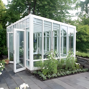 Gazebo <span class=keywords><strong>de</strong></span> Policarbonato con Protección UV Personalizado, Invernadero, Terraza Exterior, Casa <span class=keywords><strong>de</strong></span> Cristal, Solárium Impermeable para las Cuatro Estaciones - Product Image 2