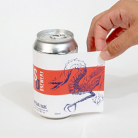 Étiquette autocollante en vinyle personnalisée, résistante aux UV, imperméable, anti-huile, à forte adhérence, pour emballage de bocaux de condiments, confitures, sauces, conserves et aliments