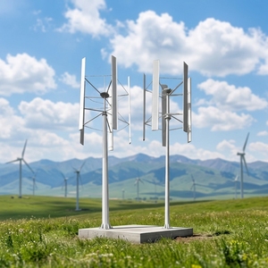 Générateur d'énergie solaire hybride, système éolien à axe vertical à vendre, 20 kW H-20 kW, éolienne à axe vertical pour Sa - Product Image 1