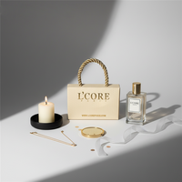 Boîte de sac en papier personnalisé Premium Faveurs Élégant Champagne Triangle Bonbons Beige vogue pour les invités d'anniversaire de douche de bébé de mariage