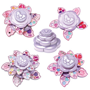 Juego de Maquillaje Real Lavable para Niñas EPT, No Tóxico, Juego de Imitación de Princesa, Estuche Cosmético, Kit de Maquillaje para Niñas - Product Image 1