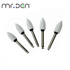 Mr.Den lucidatura dentale elettrolitica dentale a stelo composito lucidante dentaria a due colori per composito per unghie da laboratorio - Product Image 2