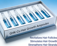 Traitement naturel anti-chute de cheveux, sérum de croissance des cheveux, huile de croissance des cheveux, sérum coréen de réparation et de renouvellement GHK-Cu, ampoule de croissance des cheveux