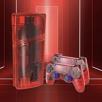Nouvelle console de jeu rétro GS5 Mini 4K avec émulateur TV, manettes sans fil 2,4 GHz, jeu à deux joueurs, 20000-30000 jeux intégrés