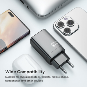 Factory Price 65W <strong>Charger</strong> PD Type-C <strong>Charger</strong> Quick Charging EU US UK Plug <strong>Charger</strong> Travel Power Adapter <strong>for</strong> Phones/ <strong>Laptops</strong> - Product Image 5