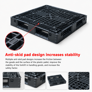 <span class=keywords><strong>Pallet</strong></span> in <span class=keywords><strong>Plastica</strong></span> Euro per Uso Industriale, Robusto, a Griglia, per Stoccaggio in Magazzino, Forma Quadrata - Product Image 3